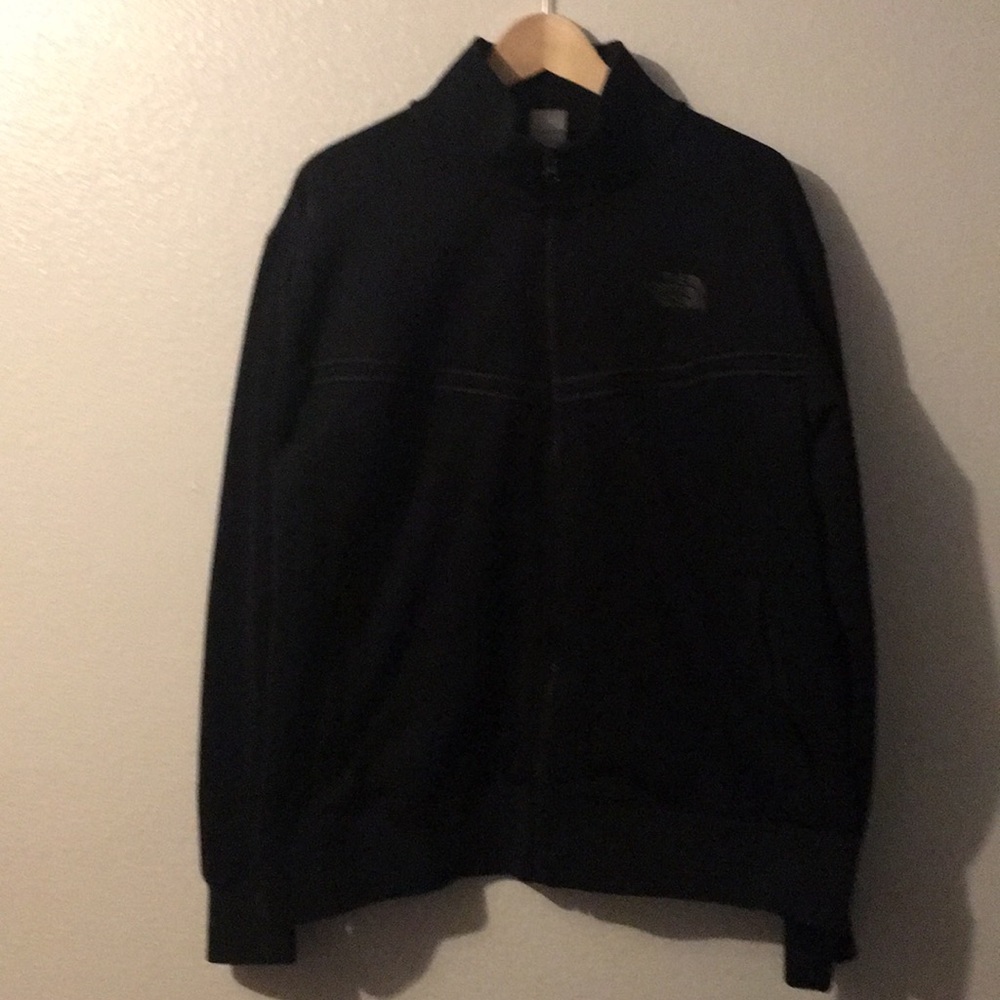 North Face Men’s Track Jacket SZ XL (Black)